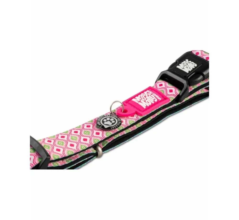 Max & Molly Hondenhalsband Retro Pink- Hondenhalsband