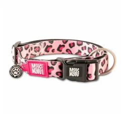 Max & Molly Hondenhalsband Leopard Pink- Hondenhalsband