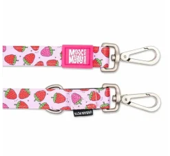 Max & Molly Hondenriem Multi Function Strawberry Dream- Puppy Riem