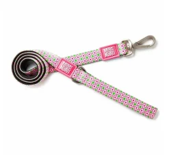 Max & Molly Hondenriem Short Leash Retro Pink- Puppy Riem