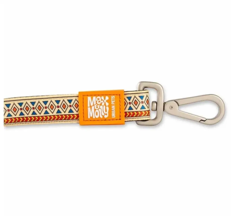 Max & Molly Hondenriem Short Leash Ethnic- Puppy Riem