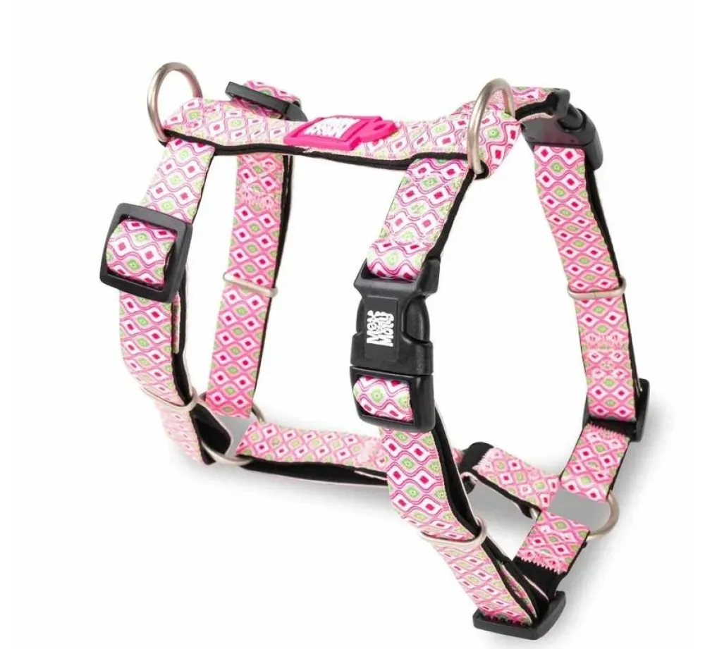 Max & Molly Hondentuig Retro Pink- Puppy Tuig & Puppy Harnas
