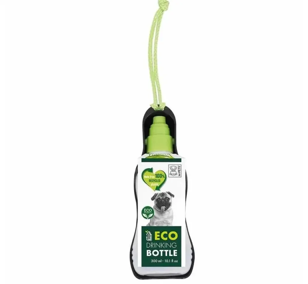 M-Pets Eco Drinkfles Hond- Voerbak En Drinkbak