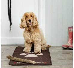 Pet Rebellion Droogloopmat Stop Muddy Paws Bruin- Droogloopmat Hond