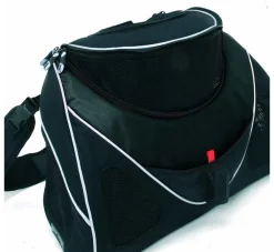 Petego Hondendraagtas Contour Black Label Zwart- Hondentas