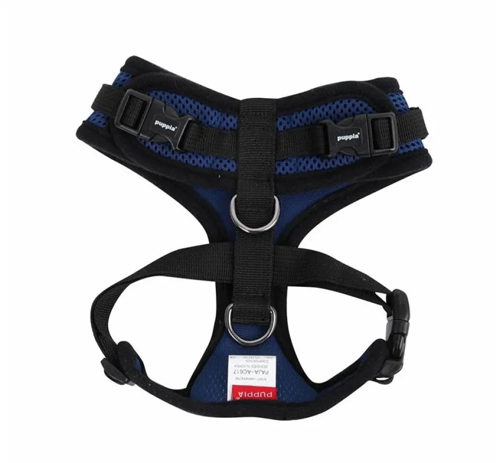 Puppia Hondentuig Ritefit Royal Blue- Puppy Tuig & Puppy Harnas