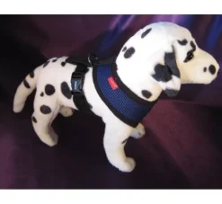 Puppia Hondentuig Soft Harness Royal Blue- Puppy Tuig & Puppy Harnas