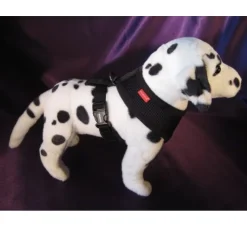 Puppia Hondentuig Soft Harness Zwart- Puppy Tuig & Puppy Harnas