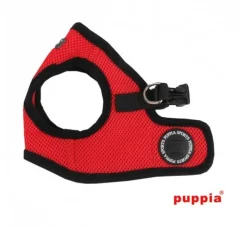 Puppia Hondentuig Soft Vest Red- Puppy Tuig & Puppy Harnas