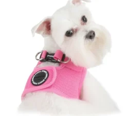Puppia Hondentuig Soft Vest Roze- Puppy Tuig & Puppy Harnas