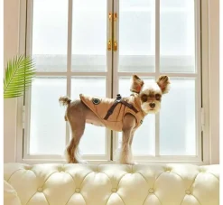 Puppia Mountaineer Vest Beige- Puppy Tuig & Puppy Harnas