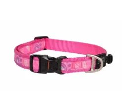 Rogz Hondenhalsband Pink Paw- Hondenhalsband