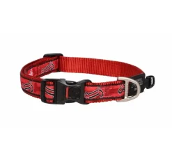 Rogz Hondenhalsband Red Bone- Hondenhalsband