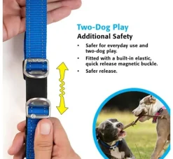 Rogz Hondenhalsband Safety Geel- Hondenhalsband