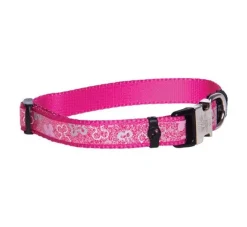 Rogz Hondenhalsband Trendy Pink Bones- Hondenhalsband