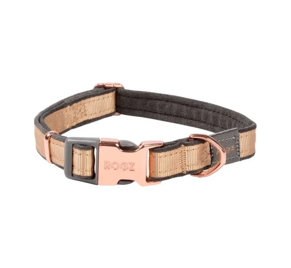 Rogz Hondenhalsband Urban Gold Rush- Hondenhalsband