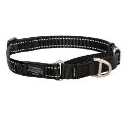Rogz Hondenhalsband Utility Control Zwart- Hondenhalsband