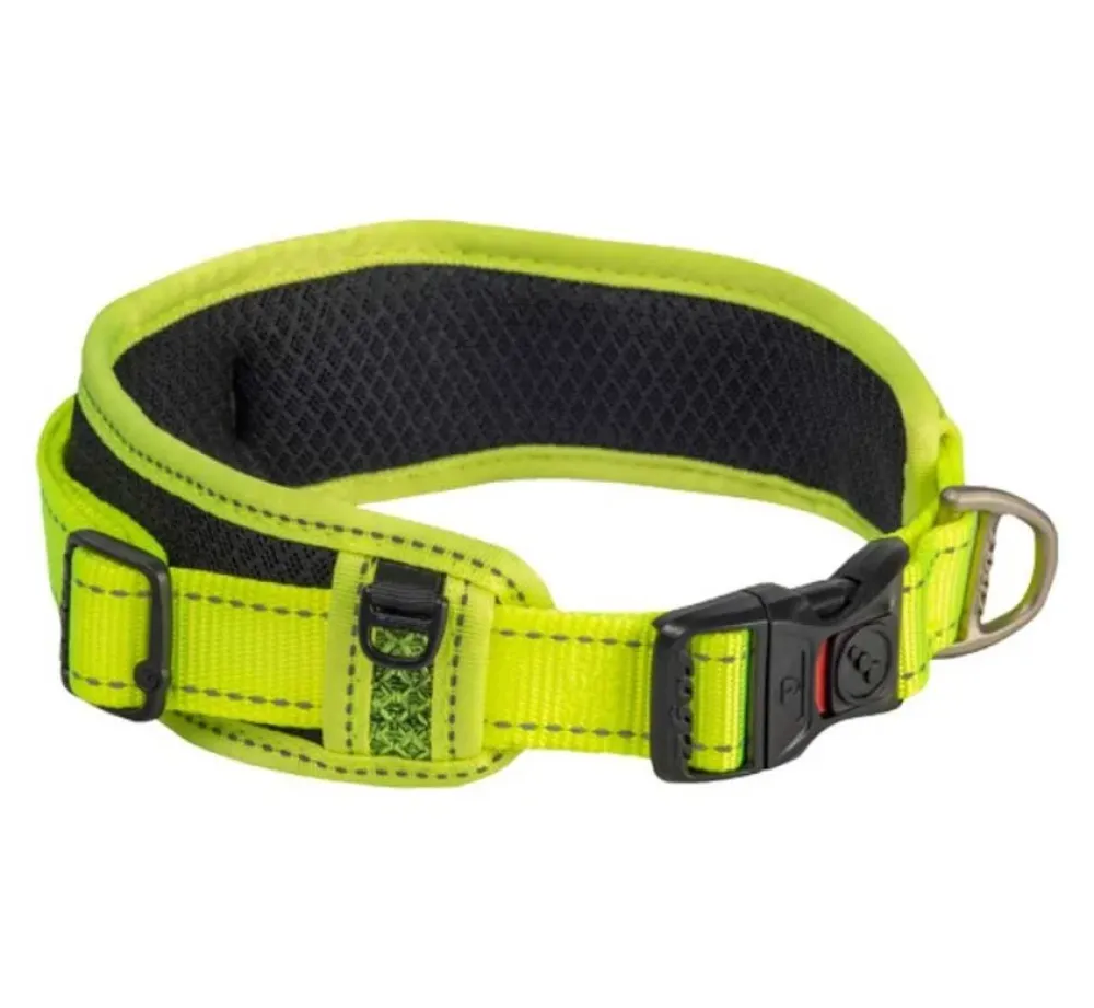 Rogz Hondenhalsband Utility Padded Geel- Hondenhalsband