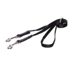 Rogz Hondenriem Multi Purpose Luna Zwart- Puppy Riem