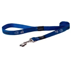 Rogz Hondenriem Navy Paw- Puppy Riem