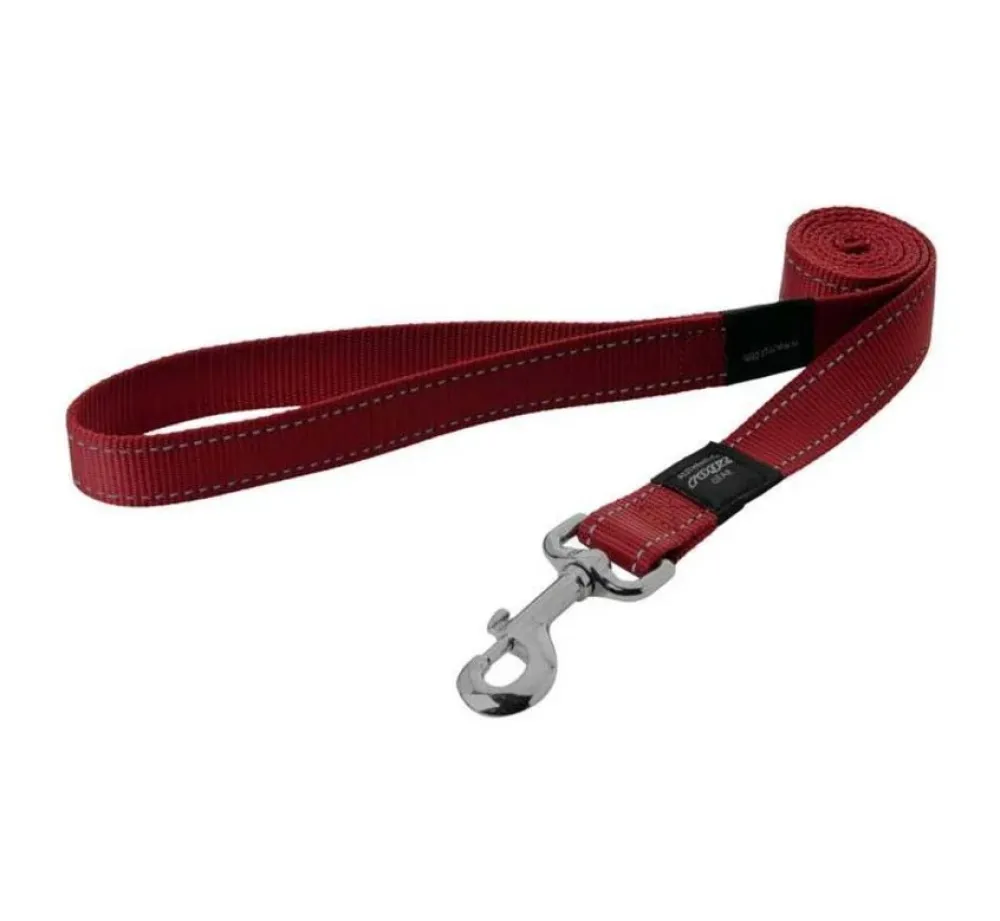 Rogz Hondenriem Utility Rood- Puppy Riem