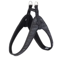 Rogz Hondentuig Fast Fit Zwart- Puppy Tuig & Puppy Harnas
