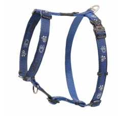 Rogz Hondentuig Navy Paw- Puppy Tuig & Puppy Harnas