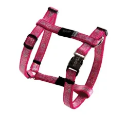 Rogz Hondentuig Trendy Pink Bones- Puppy Tuig & Puppy Harnas