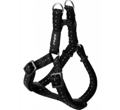 Rogz Hondentuig Utility Step In Zwart- Puppy Tuig & Puppy Harnas