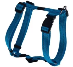Rogz Hondentuig Utility Turquoise- Puppy Tuig & Puppy Harnas