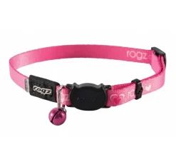 Rogz Kattenhalsband Kiddycat Pink Hearts- Kattenhalsband
