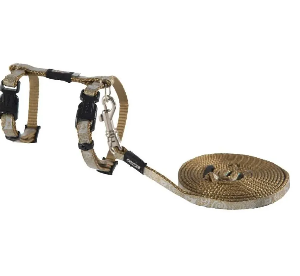 Rogz Kattentuig Sparklecat Goud- Kattentuig