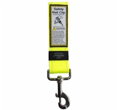 Rogz Veiligheidsriem Safety Car Belt Clip Geel- Autogordel Hond