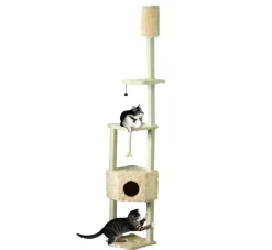Silvio Design Hoek Krabpaal Hoog Beige- Krabpaal