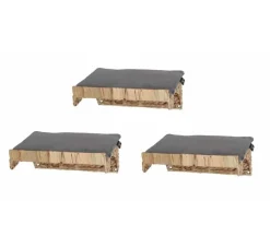 Silvio Design Katten Klimwand Met Grijs Kussen- Kattenmand