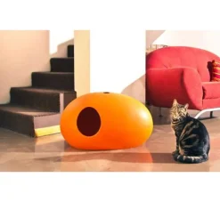 Sindesign Kattenbak Poopoopeedo Oranje- Kattenbak