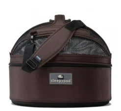 Sleepypod Draagtas Voor Huisdieren Medium Dark Chocolate- Hondentas