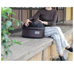 Sleepypod Draagtas Voor Huisdieren Medium Dark Chocolate- Hondentas