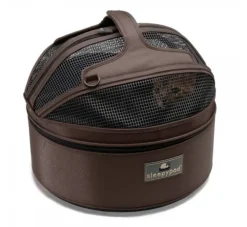 Sleepypod Draagtas Voor Huisdieren Medium Dark Chocolate- Hondentas