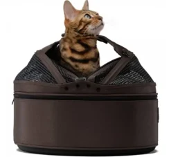 Sleepypod Draagtas Voor Huisdieren Medium Dark Chocolate- Hondentas