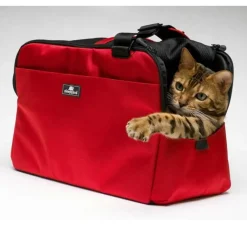 Sleepypod Draagtas Voor Huisdieren Atom Strawberry Red- Hondentas