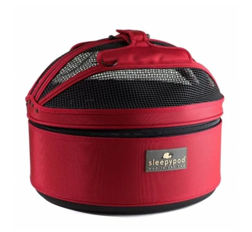 Sleepypod Draagtas Voor Huisdieren Medium Rood- Hondentas