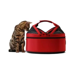Sleepypod Draagtas Voor Huisdieren Medium Rood- Hondentas