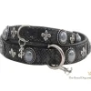 The Royal Cat and Dog Hondenhalsband Bonaparte Zwart- Hondenhalsband