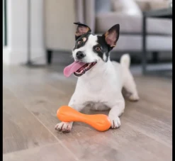 West Paw Design Hondenspeelgoed Zogoflex Hurley Oranje- Voor De Boot